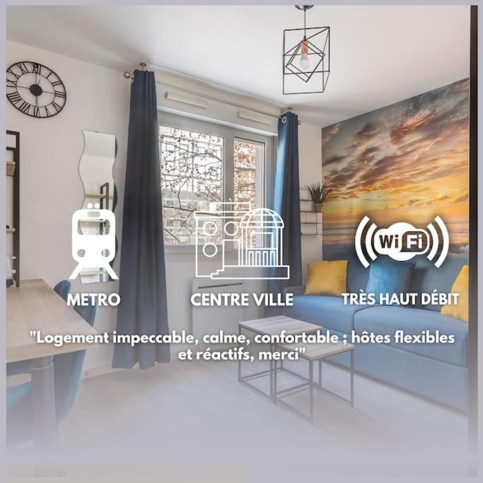 Bnbgones - Le Lombardi - Metro Garibaldi - Wifi Lyon Extérieur photo
